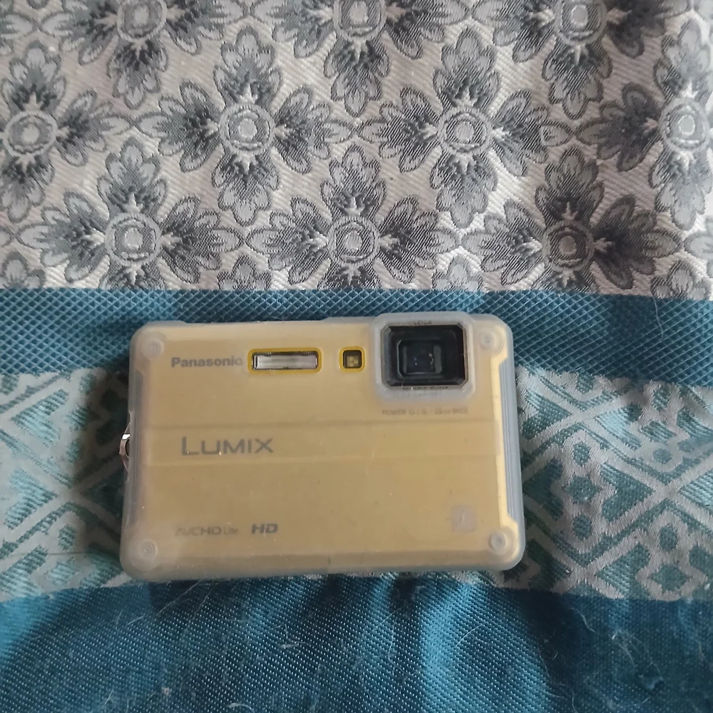 Panasonic Lumix Yellow Digital Camera